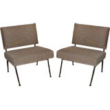 PAIR of Florence Knoll Lounge Chairs
