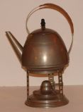 Vintage Successionist Style Tea Kettle on Stand