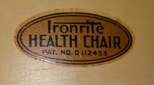 American Ironrite Health Chair