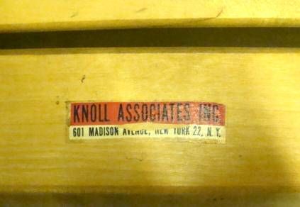 Rare Knoll Armchair, Abel Sorenson In Excellent Condition For Sale In Lambertville, NJ