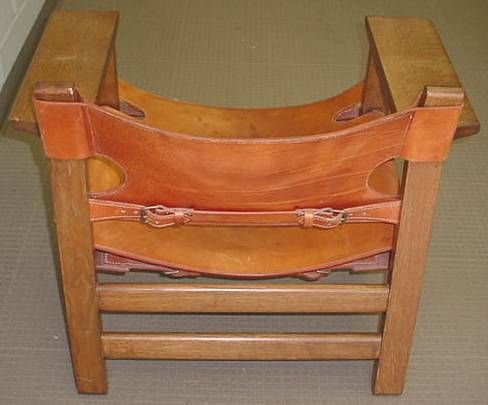 Danish Pair of Vintage Borge Mogensen Spanish Chairs