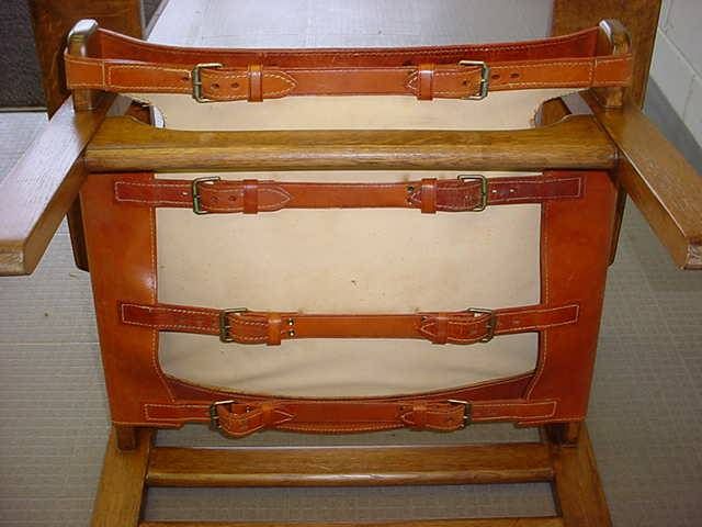 Pair of Vintage Borge Mogensen Spanish Chairs 4