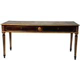Signed Neoclassical desk by Maison Jansen