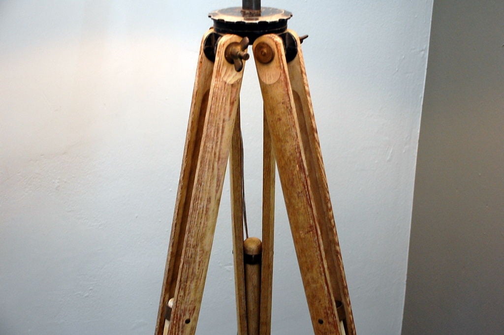 American Classic surveyor tripod lamp