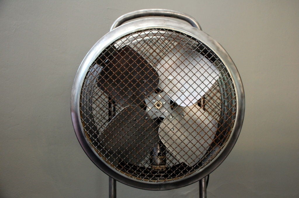 Steel Polished steel industrial fan