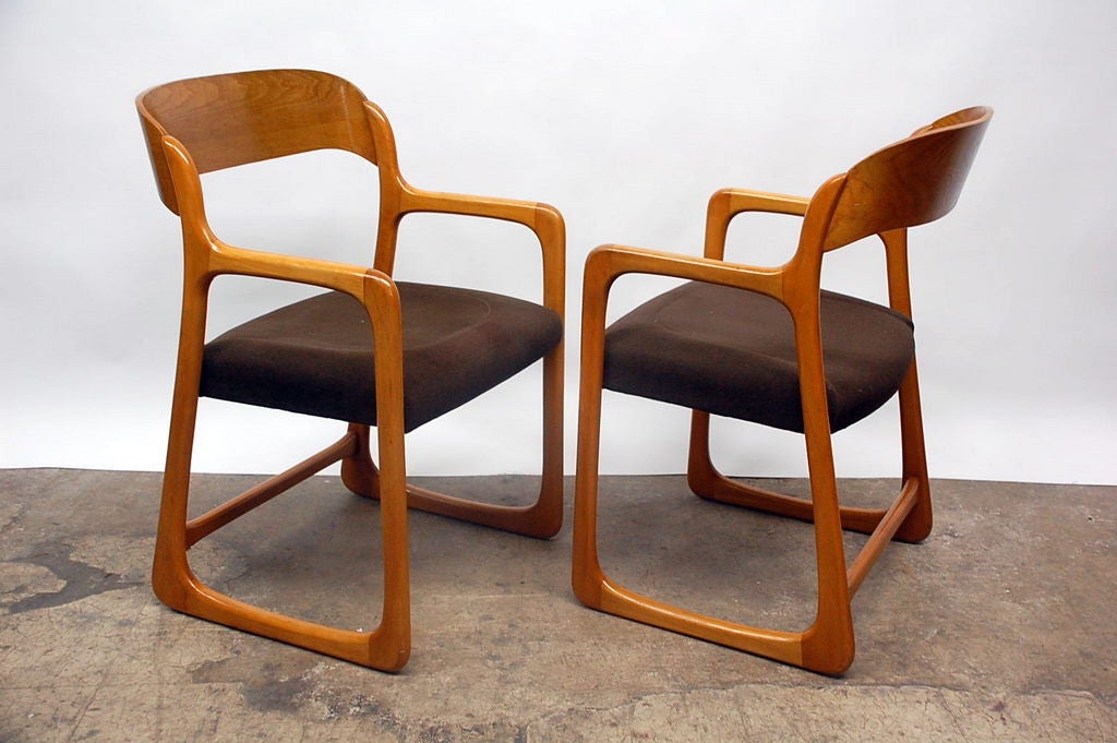 Set of 4 Baumann armchairs 3