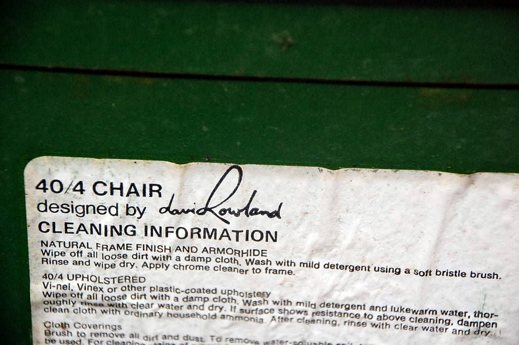 Mid-20th Century Set of Eight Original Deep Green 40/4 Stacking Chairs by David Rowland