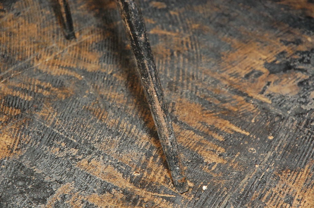French industrial stool in the style of Jean Prouvé