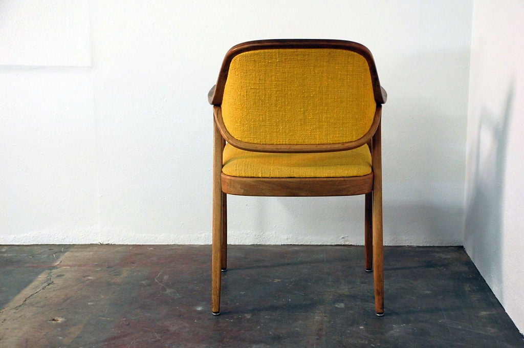 Set of 6 original Knoll dining chairs at 1stdibs