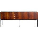 Impressive rosewood buffet by Alain Richard