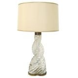 Murano Rope Twist Form Lamp (GMD#2253)