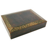 Embossed Leather Jewelry Box (GMD#2257)