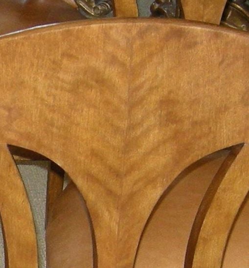 German Set of Six Biedermeier Side Chairs (GMD#2268)
