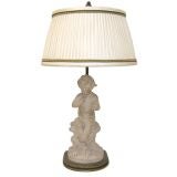 19th C. 'L.Gregoire' Figure As Lamp (GMD#2283)