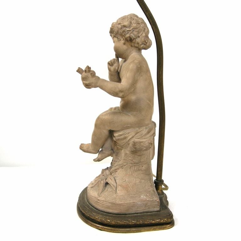 19th C. 'L.Gregoire' Figure As Lamp (GMD#2283) 1