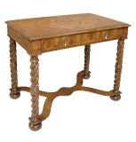 William & Mary Style Oyster Walnut Side Table (GMD#2291)