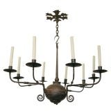 Colonial Style Iron Candle Chandelier (GMD#2356)
