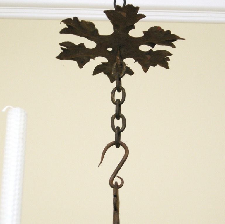 Colonial Style Iron Candle Chandelier (GMD#2356) 3