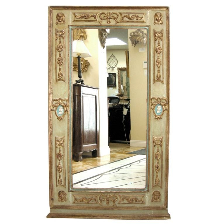 18th C. Italian Piedmontese Mirror & Console (GMD#2363)
