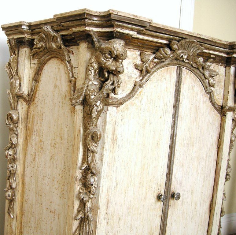 18th Century and Earlier 17th C. Venetian Baroque Reliquery/Cabinet (GMD#2368)