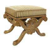 Baroque Style Giltwood Bench (GMD#2406)