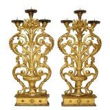 Pair Large 18th C. Louis XVI Candelabra (GMD#2433)