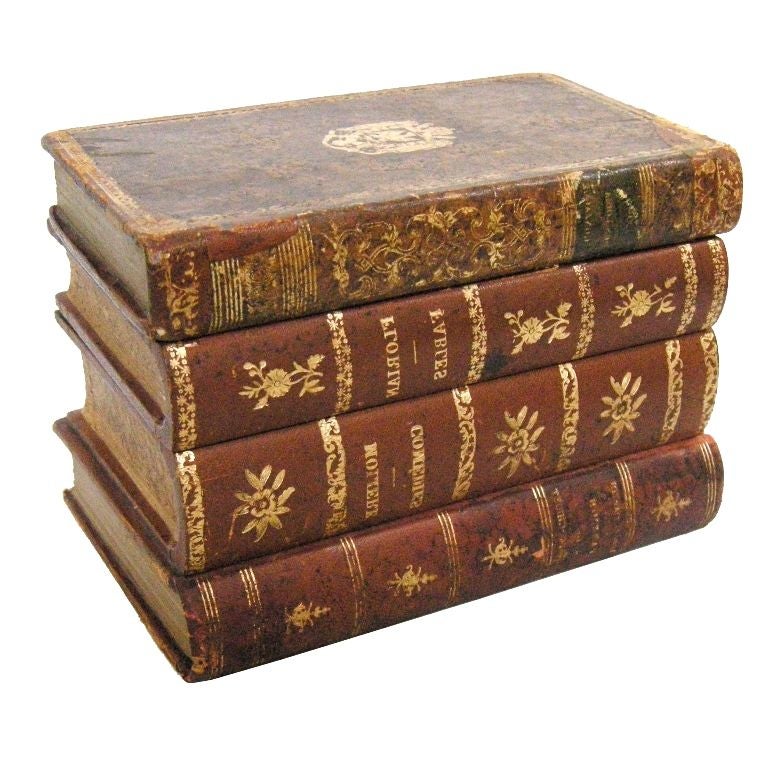 Flip-Top Box w/19th Century Books (GMD#2430)