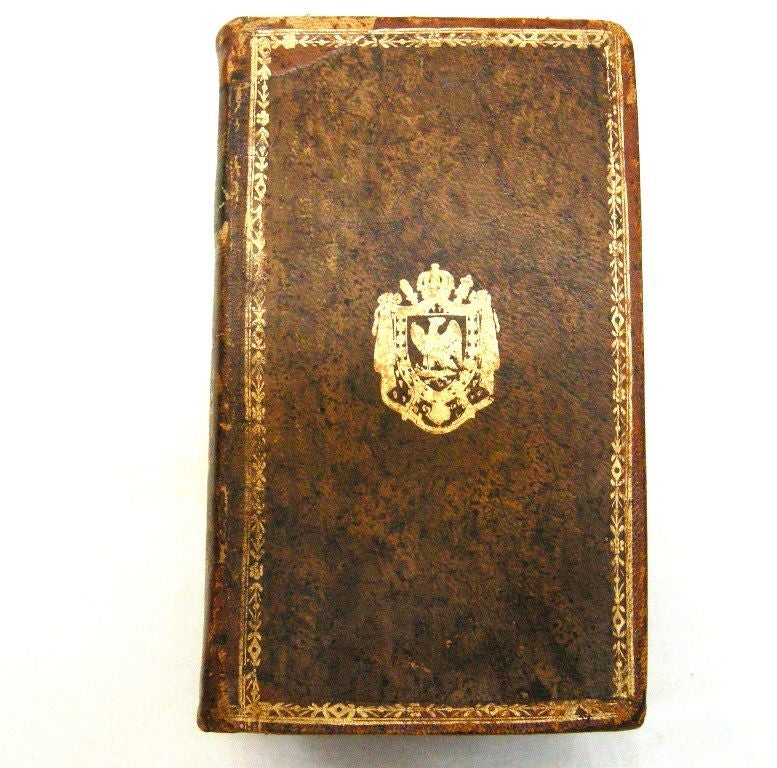 Mid-20th Century Flip-Top Box w/19th Century Books (GMD#2430)