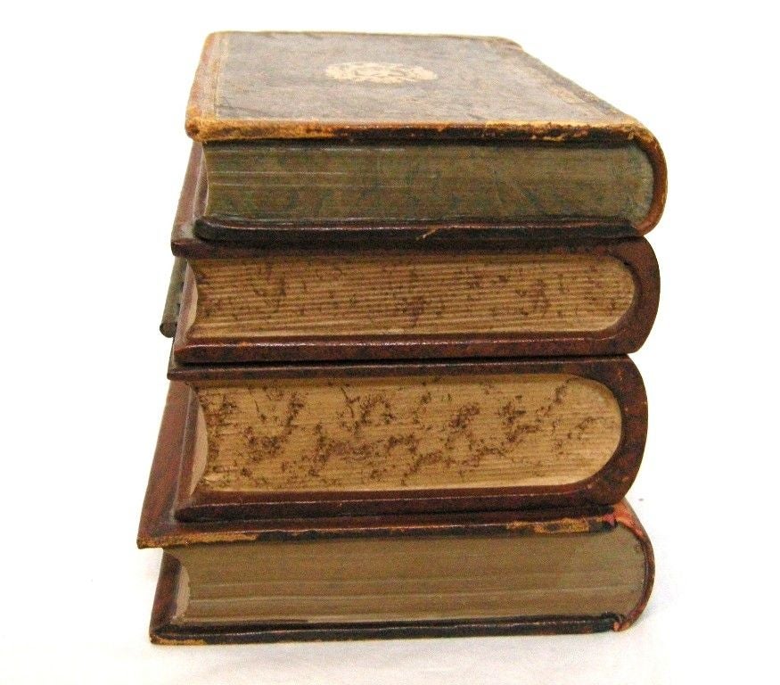 Flip-Top Box w/19th Century Books (GMD#2430) 1