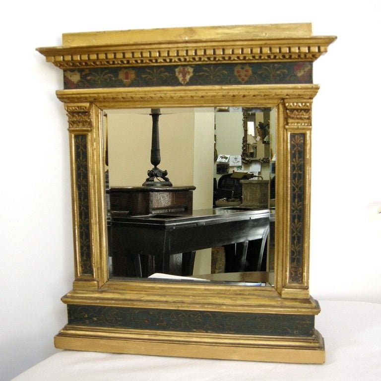 19th C. Petite Neo-Classic Style Mirror (GMD#2117)