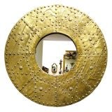 18th C. Brass Panels Mirror (GMD#2149)