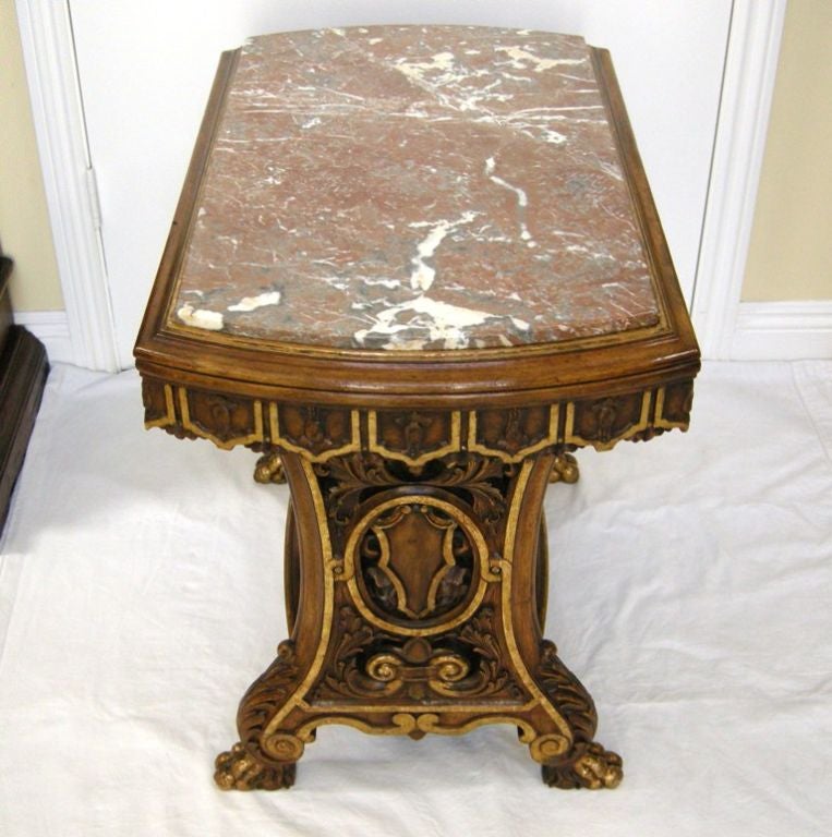 Italian 19th C. Renaissance Style Side Table (GMD#2152)