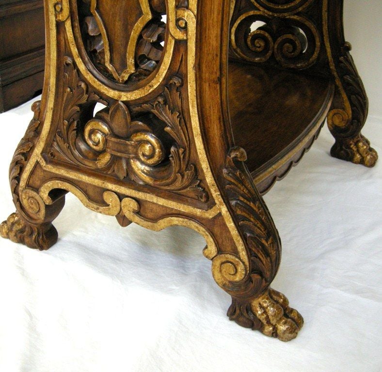 19th C. Renaissance Style Side Table (GMD#2152) 1