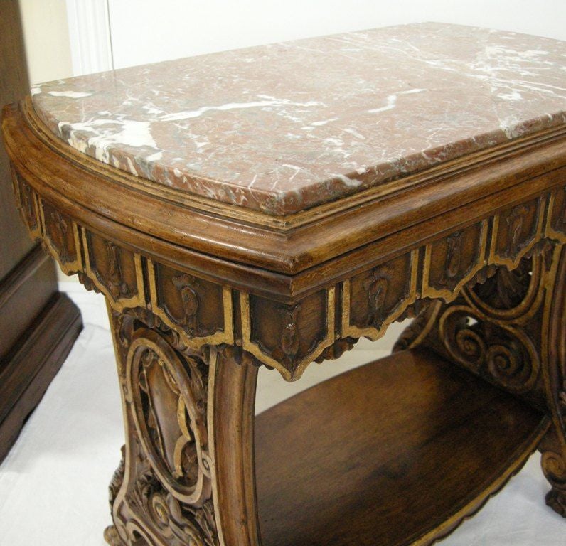19th C. Renaissance Style Side Table (GMD#2152) 2