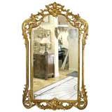 19th C. Large Regence Gilt Mirror (GMD#2153)