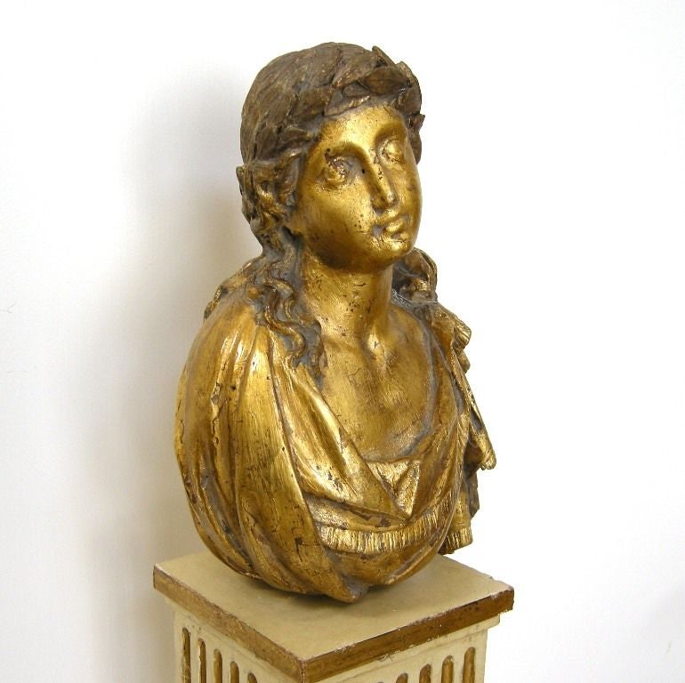 19th C. Neo-Classic Bust of Lady (GMD#2197)