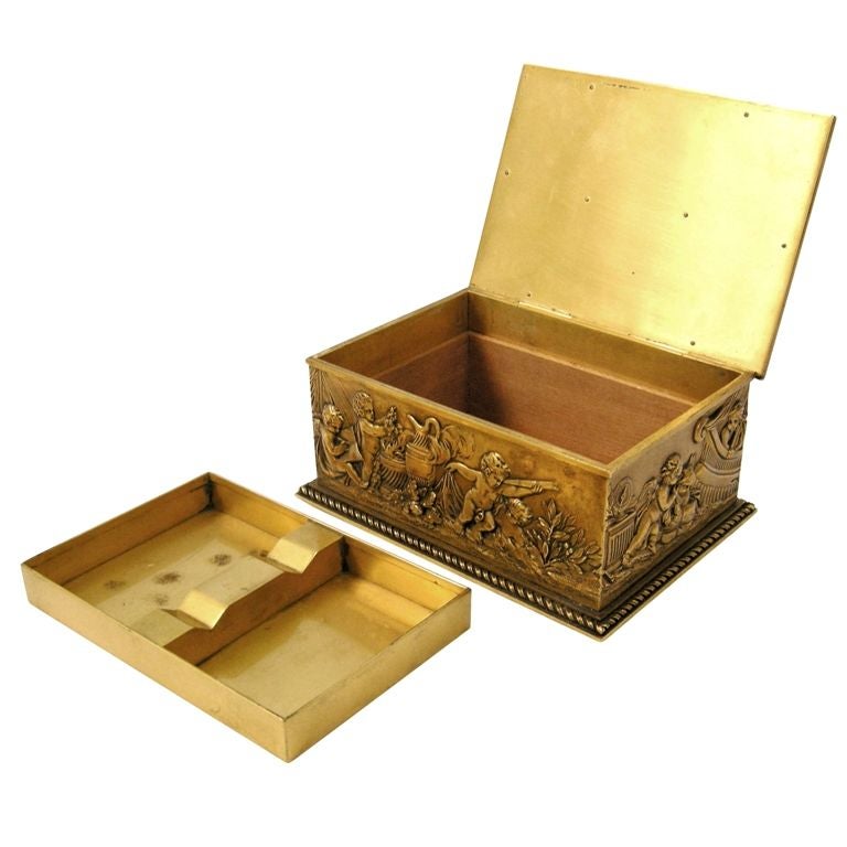 Bronze Cigar Box (GMD#2210)