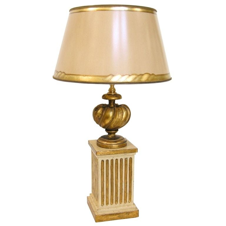 Pair 19th C. Finial Lamps (GMD#2214)
