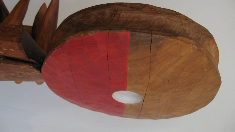 Abstract Wood Sculpture 4