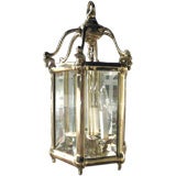 SINGLE AND SMALL SOLID BRASS LANTERN