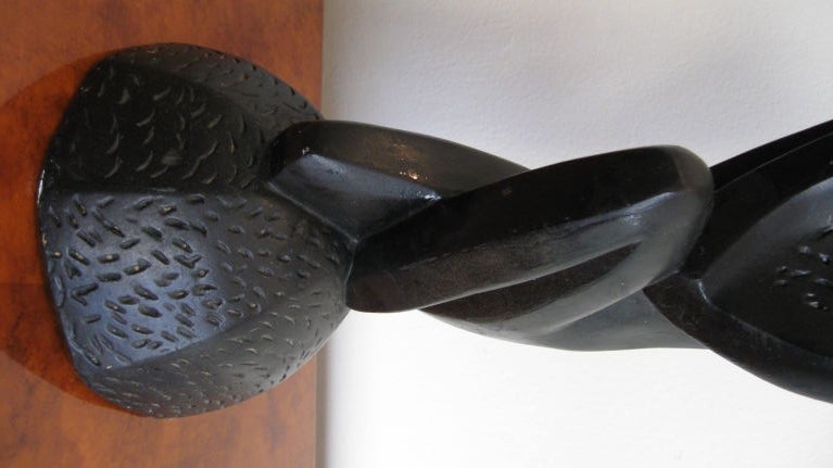 Composition SINGLE TABLE LAMP SCULPTURE AFTER HENRY MOORE