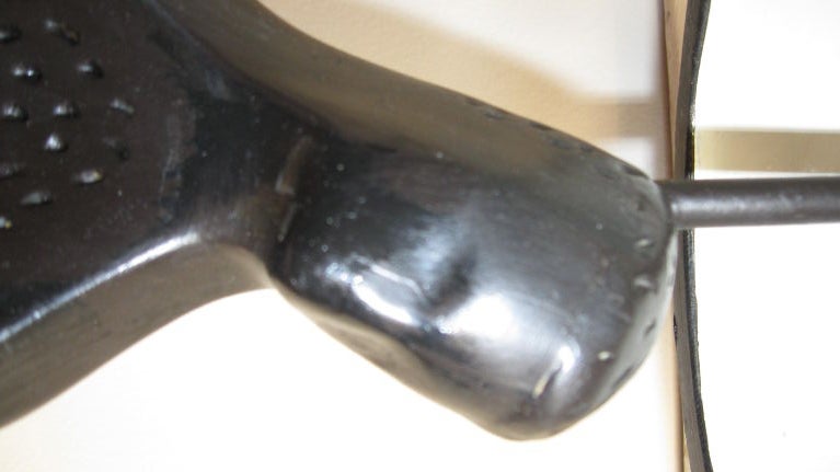 Late 20th Century SINGLE TABLE LAMP SCULPTURE AFTER HENRY MOORE