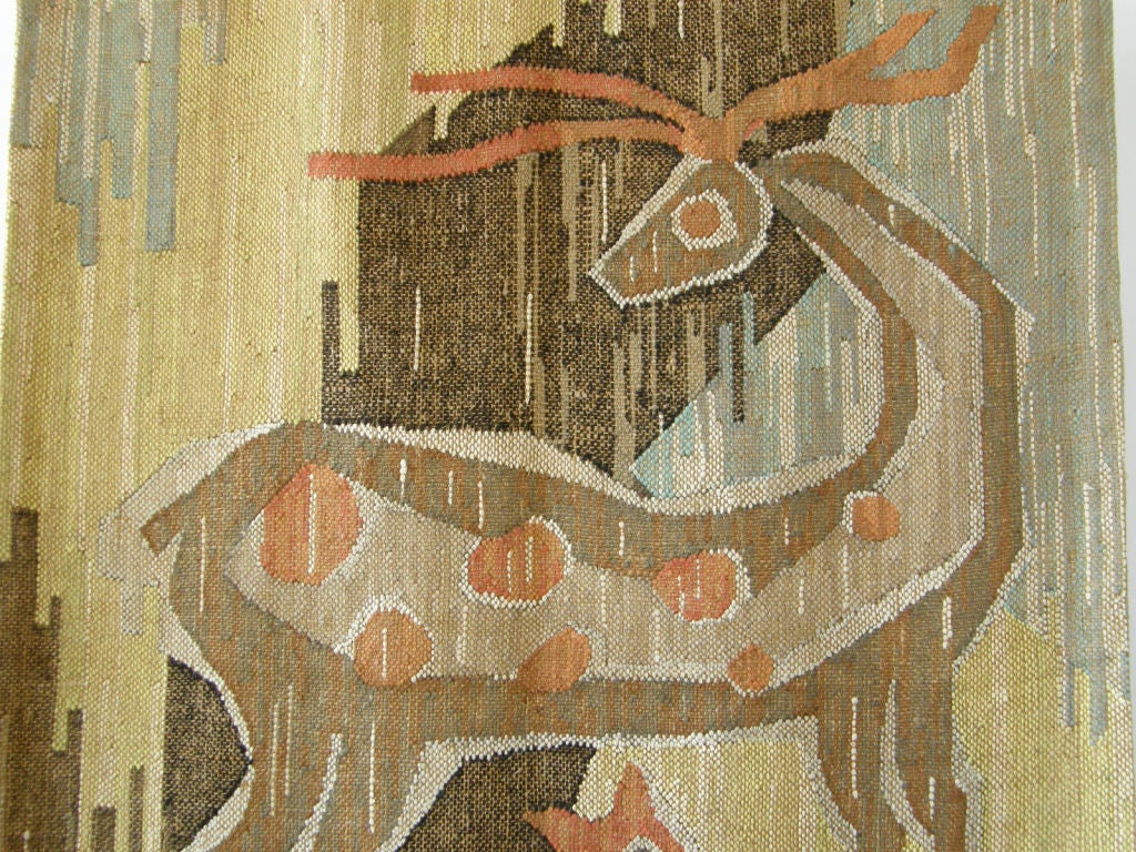Deer and fawn tapestry