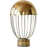 Brass parachute lamp