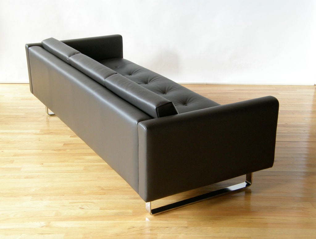 20th Century Directional leather sofa