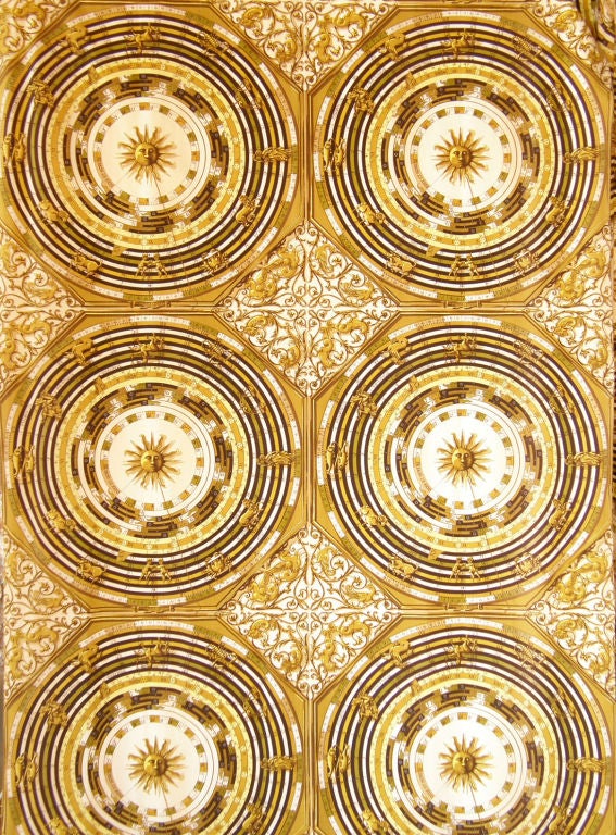 20th Century Hermes drapery panels