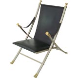 Maison Jansen Folding Campaign Chair