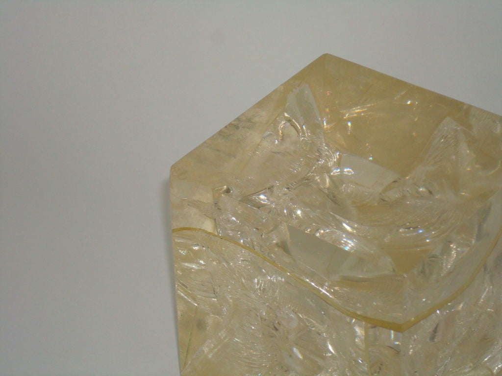 Pierre Giraudon Fractal Resin Cube 1