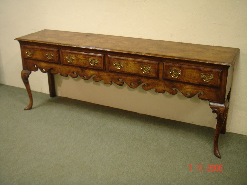 English Handcrafted Oak Welsh Dresser