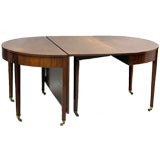 Early 19th Century English Mahogany Dining Table.